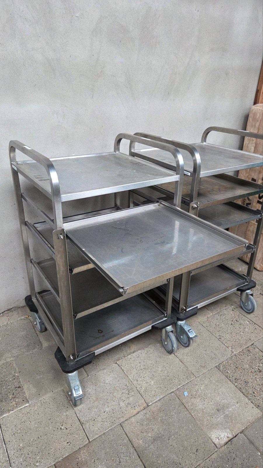 afwaswagen korfenwagen gereedschapwagen, Ophalen, Gebruikt