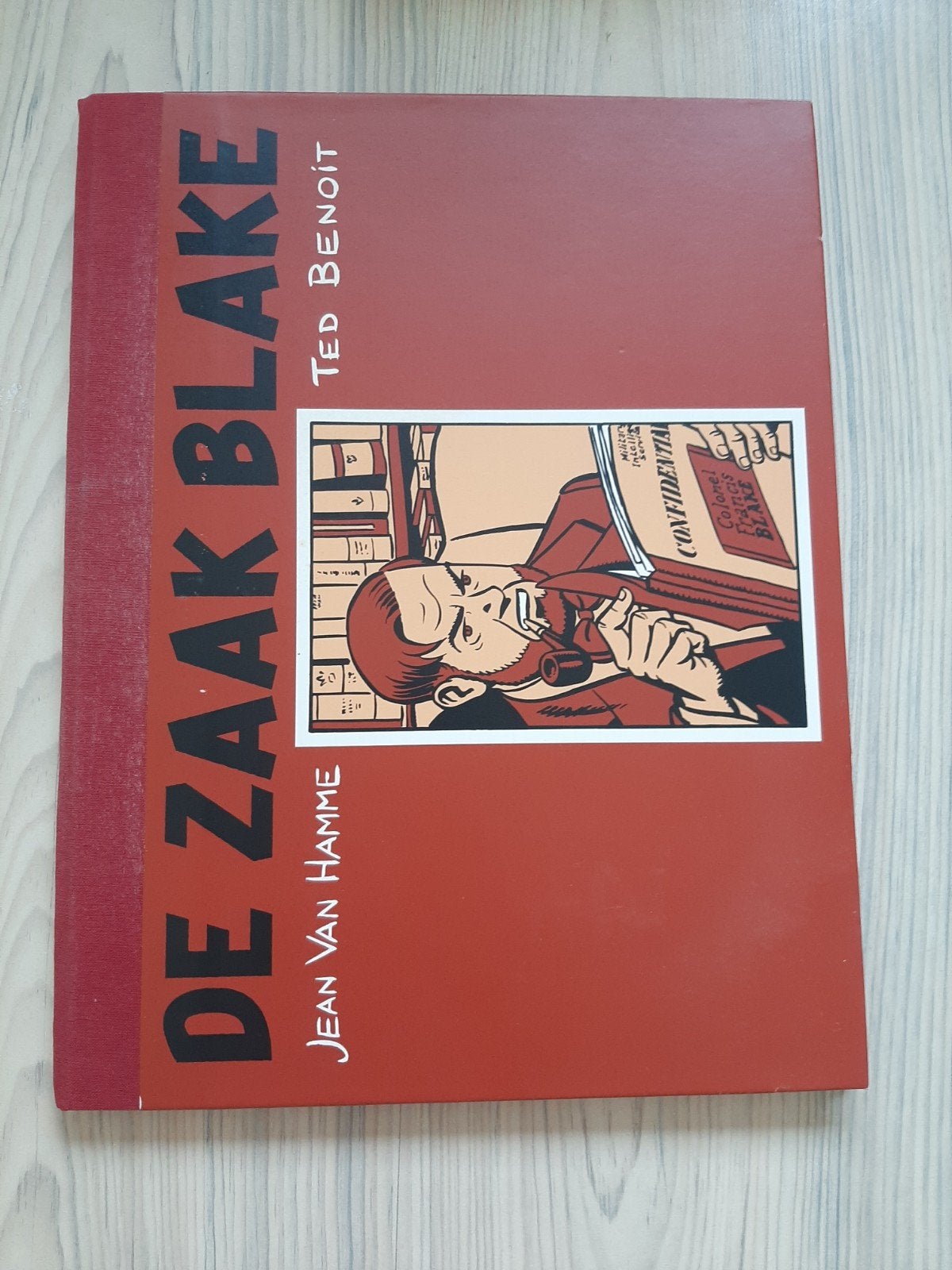 Blake en Mortimer: De Zaak Blake - Gesigneerd Portfolio, Meerdere stripboeken, Ophalen of Verzenden, Zo goed als nieuw, Ted Benoit, Jean Van Hamme