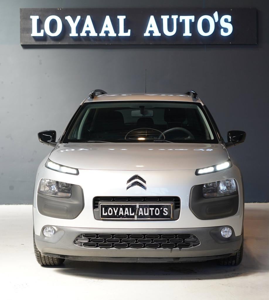 Citroen C4 Cactus 1.2 VTi Feel | AIRCO | CRUISE | ELEK.RAMEN, Auto's, Citroën, Voorwielaandrijving, Euro 5, Stof, Gebruikt