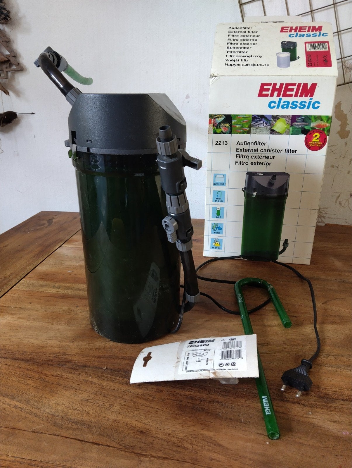 Eheim classic aquarium pomp 2213, Ophalen