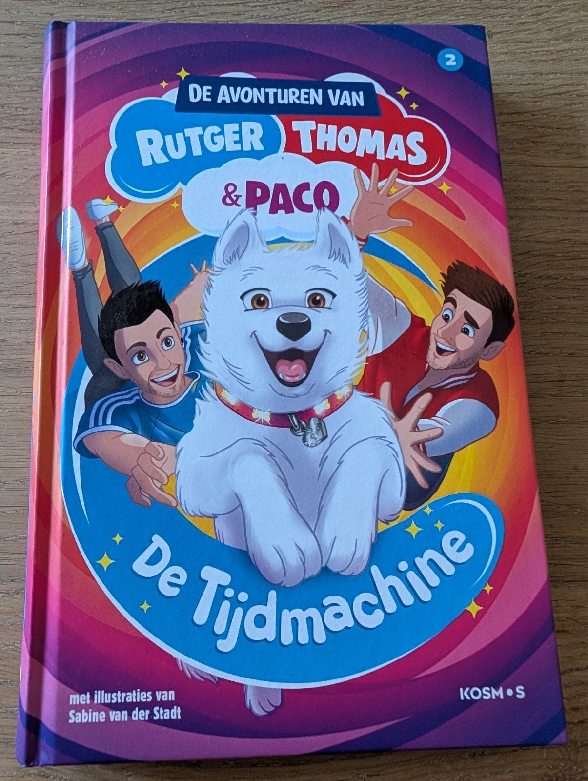 De avonturen van Rutger, Thomas & Paco - De Tijdmachine, Boeken, Kinderboeken | Jeugd | onder 10 jaar, Ophalen of Verzenden, Zo goed als nieuw