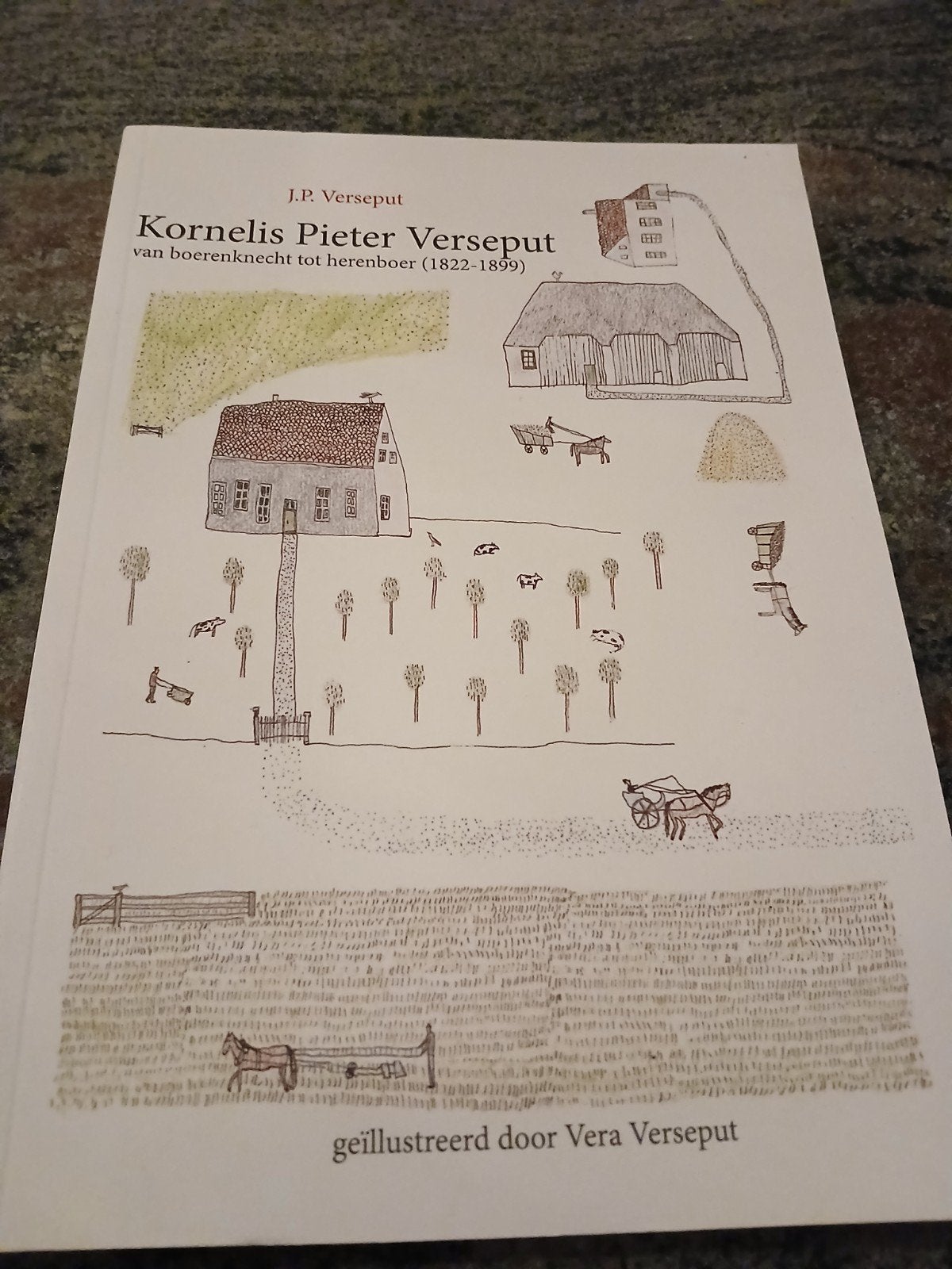 Kornelis pieter verseput van boerenknecht tot herenboer, Ophalen of Verzenden