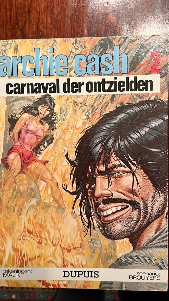 2 x strip Archie Cash, Eén stripboek, Ophalen of Verzenden, Gelezen