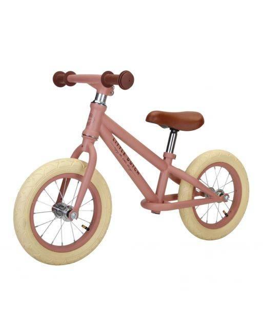Little Dutch Loopfiets Pink Mat, Kinderen en Baby's, Speelgoed | Buiten | Voertuigen en Loopfietsen, Ophalen of Verzenden, Nieuw