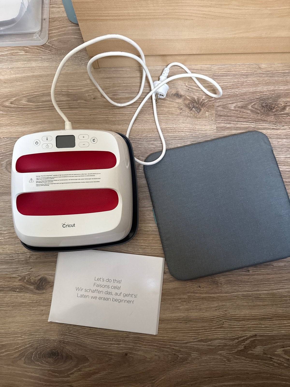 Cricut EasyPress 2 - Zo goed als nieuw, Ophalen, Overige thema's, Gereedschap of Toebehoren, Meerkleurig