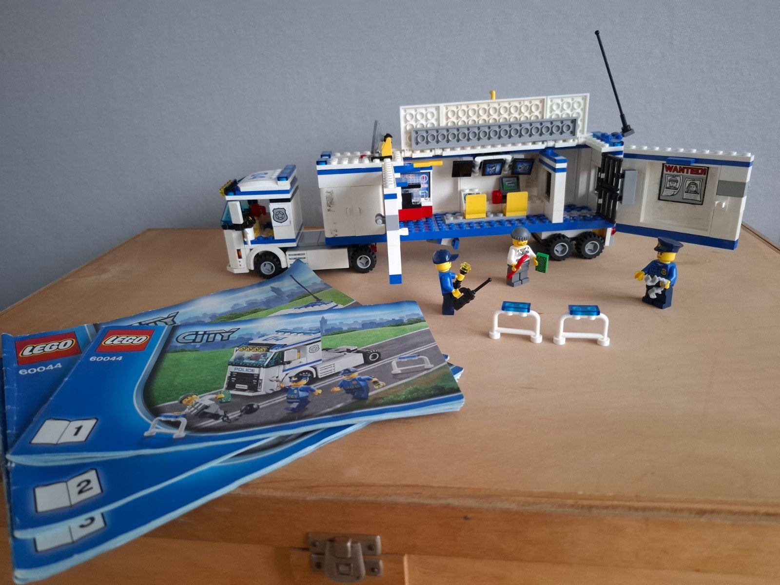 Lego City 60044 Mobiele Politie Eenheid (excl. enkelkogel), Lego, Ophalen of Verzenden, Inclusief instructies, Complete set