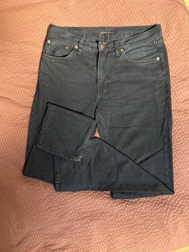 Nudie Jeans spijkerbroek | W31 L32 | Gritty Jackson, Nudie Jeans, Zwart, Nieuw, W32 (confectie 46) of kleiner