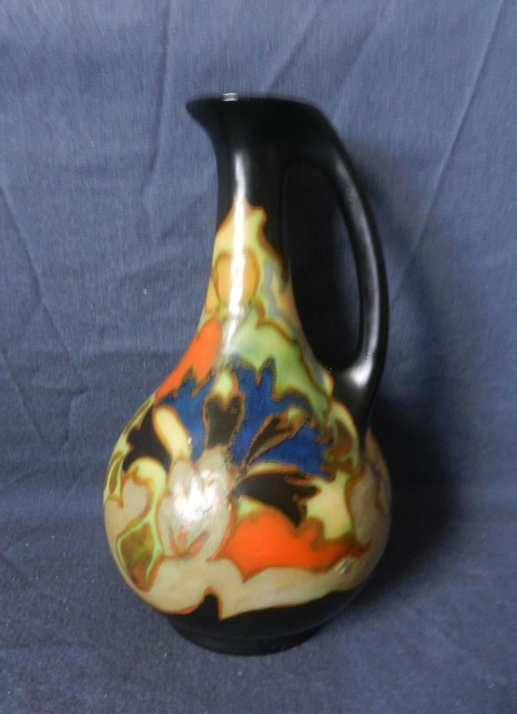 Plateel kan Goedewaagen Gouda decor Korenbloem h. 16,7 cm., Ophalen of Verzenden