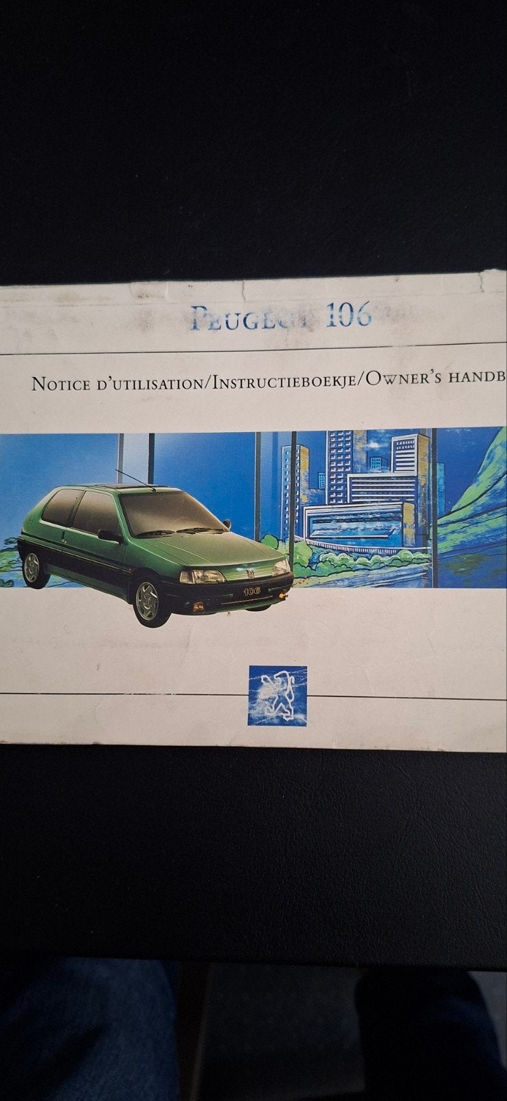 Instruktieboekje Peugeot 106, Ophalen of Verzenden