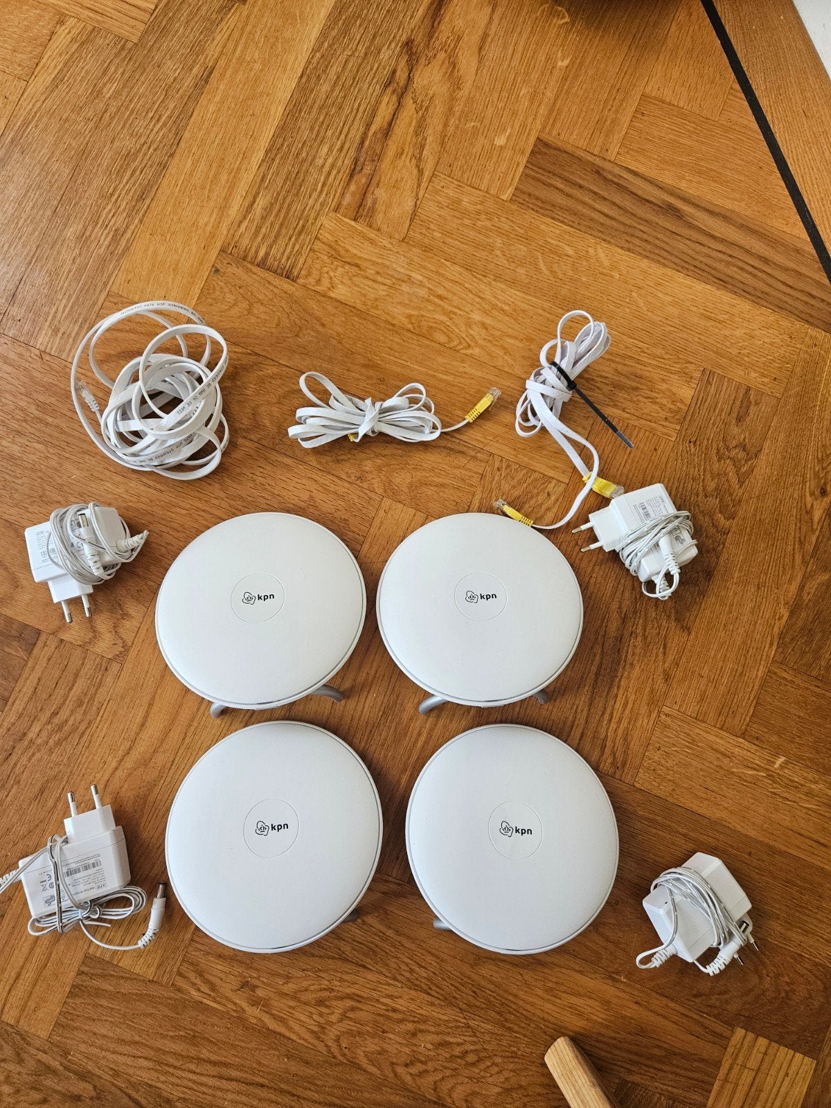 4x KPN Superwifi, Computers en Software, WiFi-versterkers, Ophalen, Zo goed als nieuw, KPN SuperWiFi