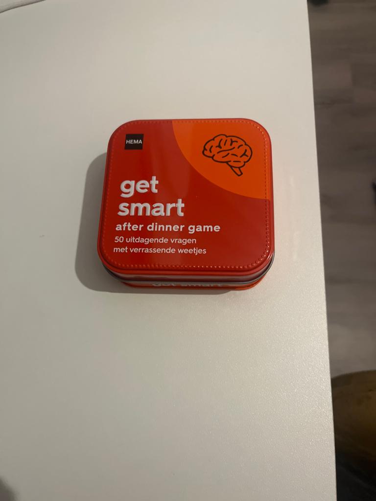 Get Smart After Dinner Game - HEMA, Drie of vier spelers, Ophalen of Verzenden, Zo goed als nieuw