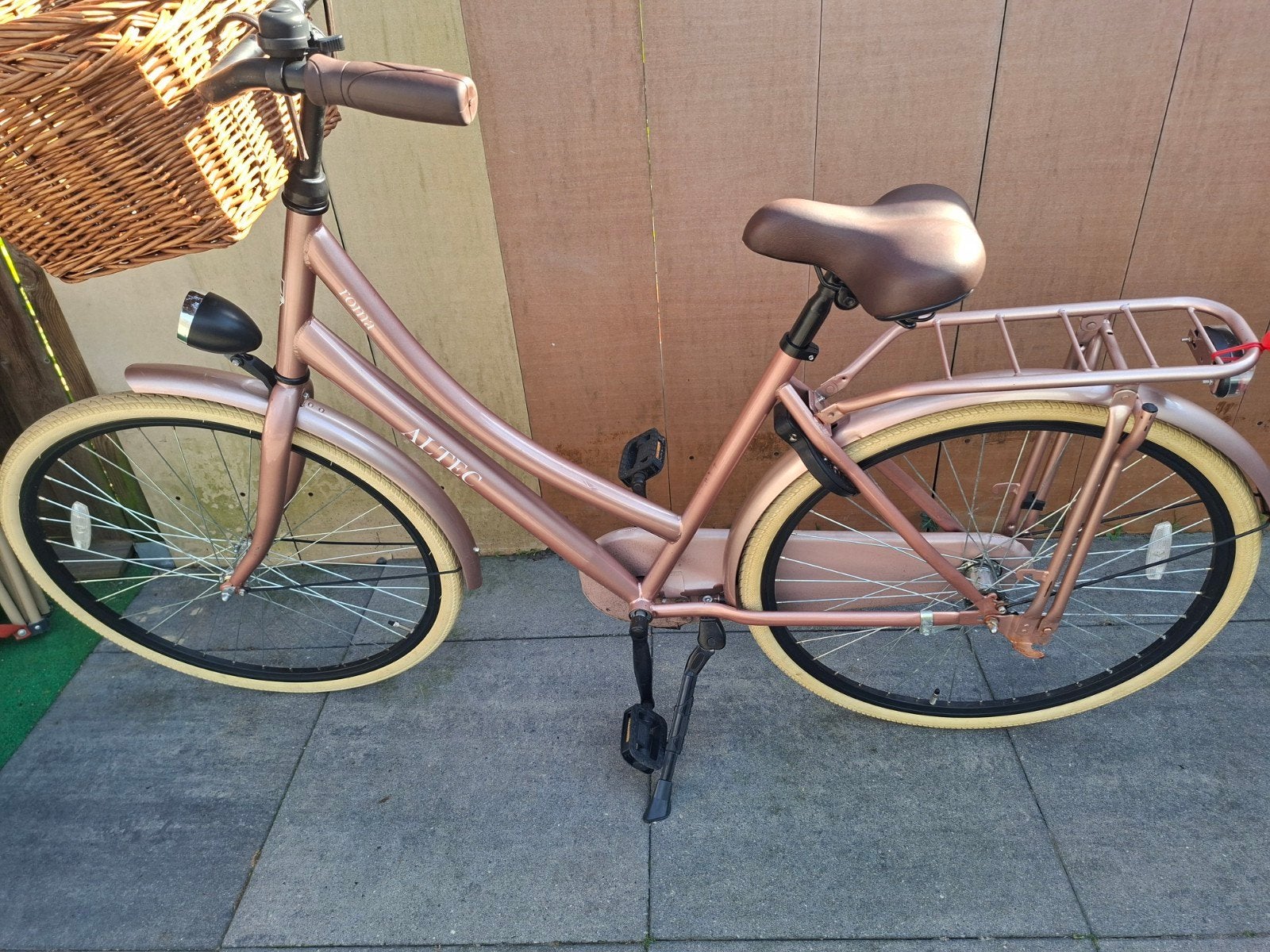 Altec Roma Damesfiets 28 inch, Terugtraprem, 50 tot 53 cm, Ophalen, Overige merken