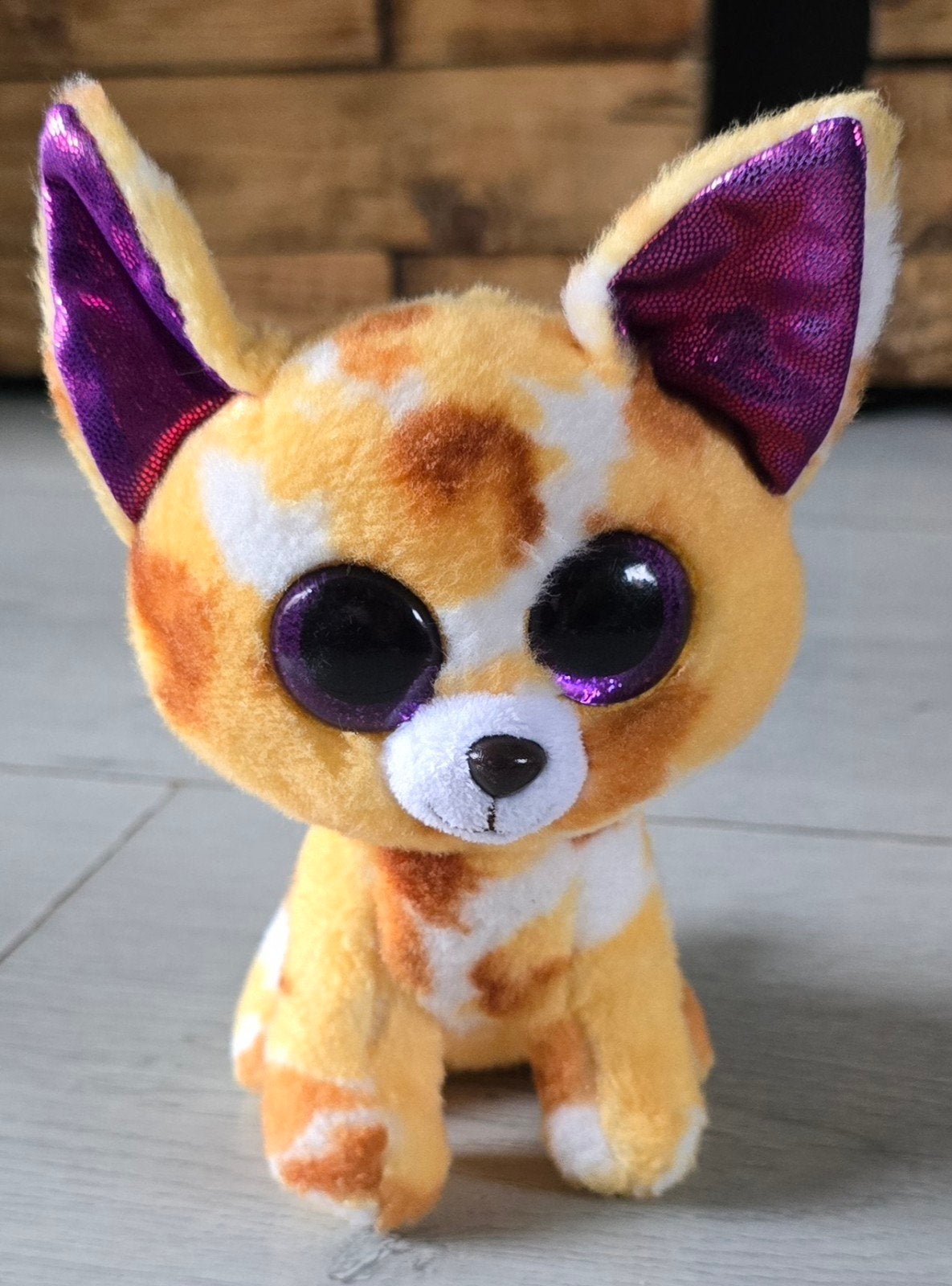 Ty Beanie Boo - Pablo de hond / Chihuahua - 15 cm, Oranje, Ophalen of Verzenden, Klein (minder dan 20 cm), Ty