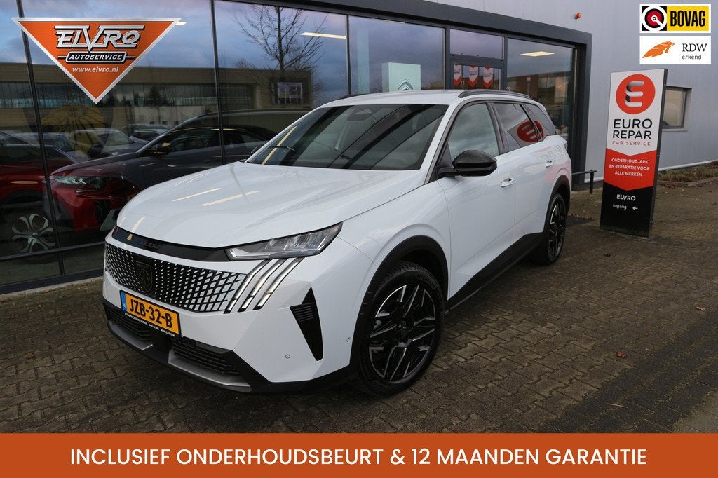 Peugeot 5008 1.2 Hybrid 136 AUT Allure 7PERSOONS 360CAMERA S, Auto's, Peugeot, Bedrijf, Te koop, 360° camera, ABS, Achteruitrijcamera