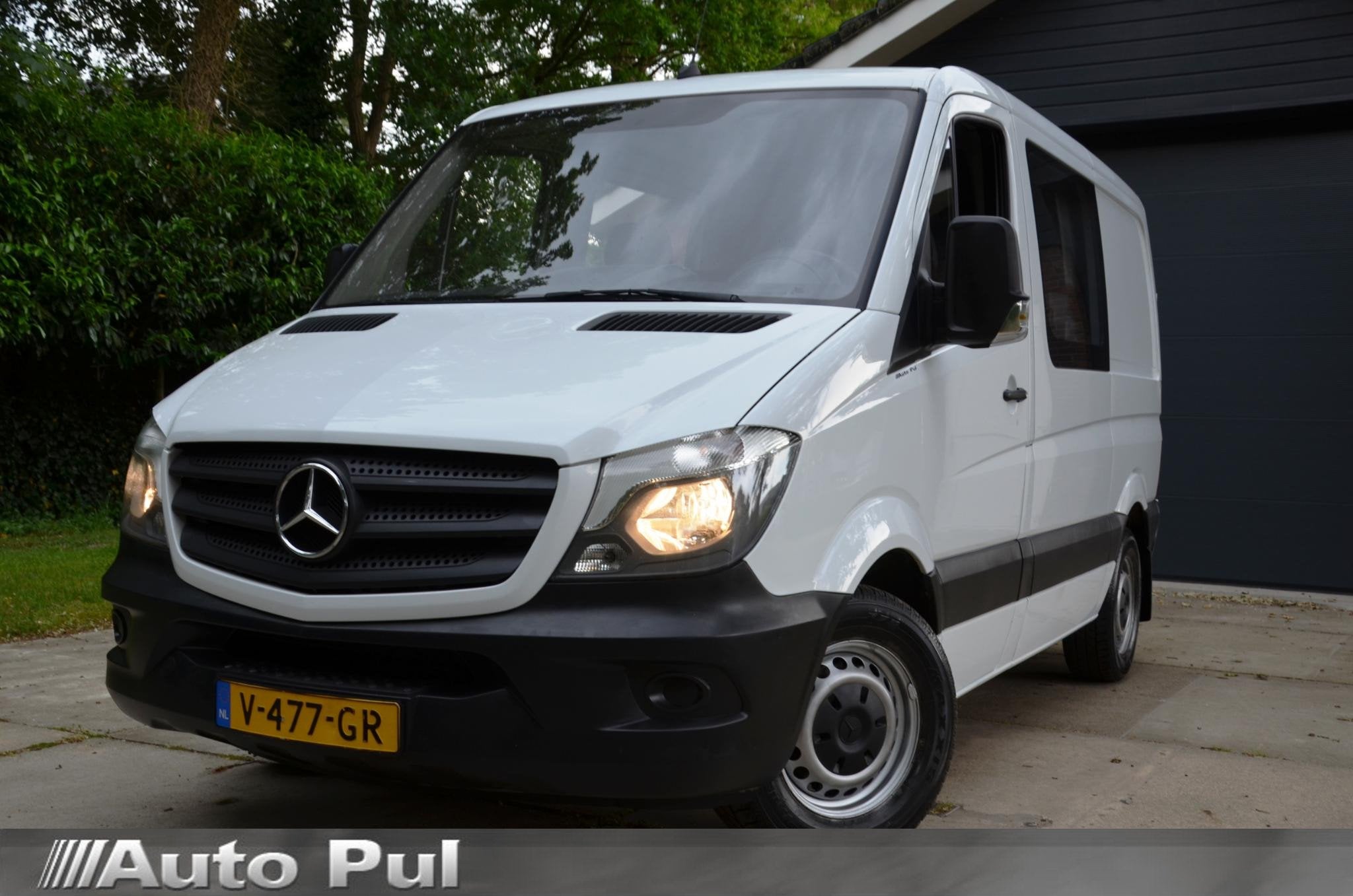 Mercedes-Benz Sprinter 313 CDI L1 H1 Dubbele Cabine 6-Persoo, Auto's, Bestelauto's, Euro 5, 4 cilinders, Mercedes-Benz, Bedrijf