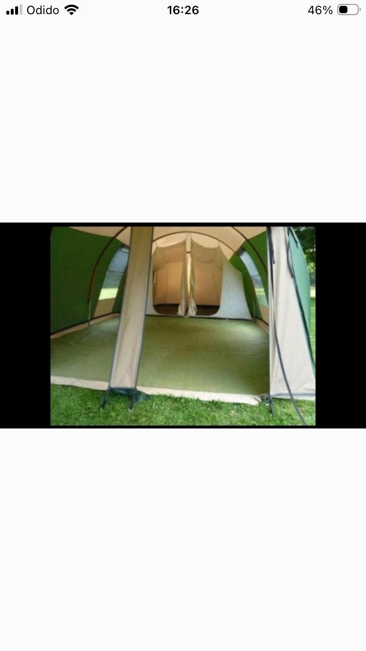 Zeearend 4 persoons tunneltent, Caravans en Kamperen, Ophalen, Gebruikt, Tot en met 4
