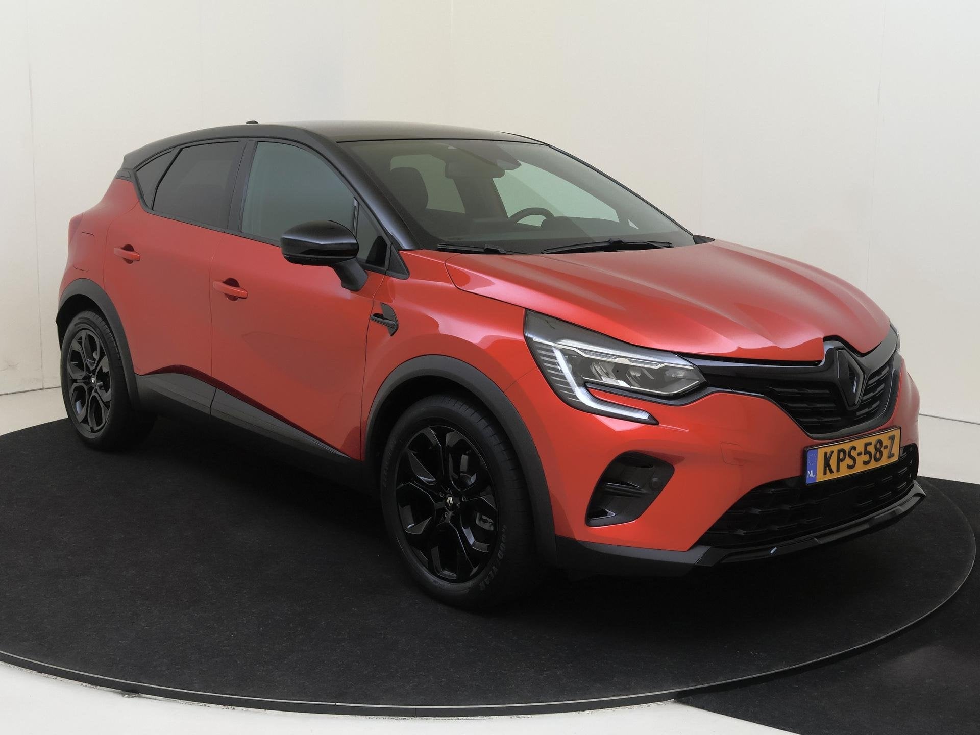 Renault Captur 1.6 E-Tech Hybrid 145 Rive Gauche | AUTOMAAT|, Auto's, 12 maanden, Gebruikt, Leder en Stof, Parkeersensor