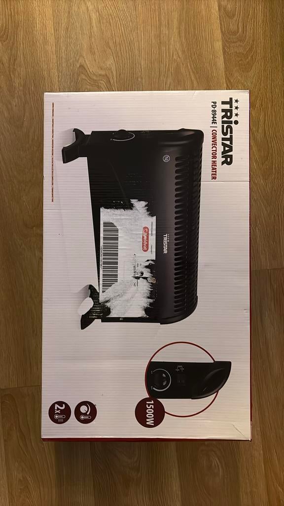 Tristar Convector Heater - elektrische verwarming / kachel, Overige soorten, Elektrisch, Ophalen of Verzenden, Zo goed als nieuw