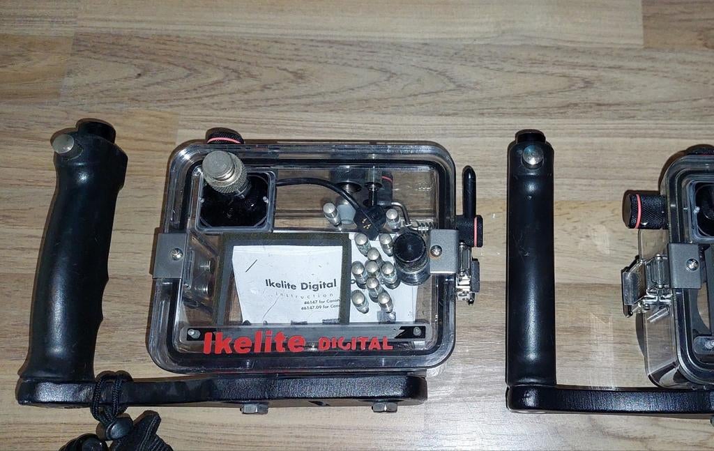 Ikelite onderwaterhuis voor Canon G9 compact camera, Ophalen of Verzenden, Gebruikt, 10 t/m 40 meter, Onderwaterhuis