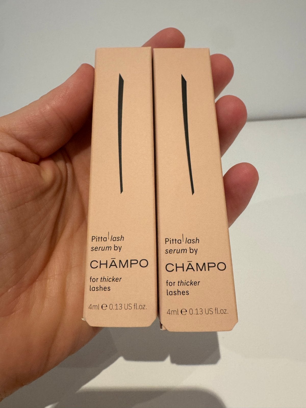 CHĀMPO Pitta Lash Serum - Voor dikkere wimpers (2 stuks), Ogen, Beige, Nieuw, Ophalen of Verzenden