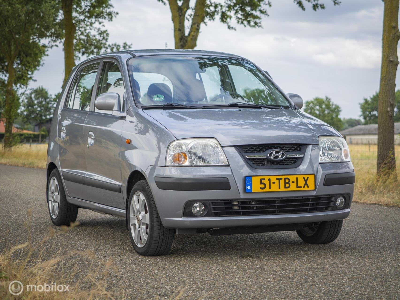 Hyundai Atos 1.1i Dynamic Cool, Auto's, Voorwielaandrijving, 31 €/maand, 4 cilinders, Origineel Nederlands