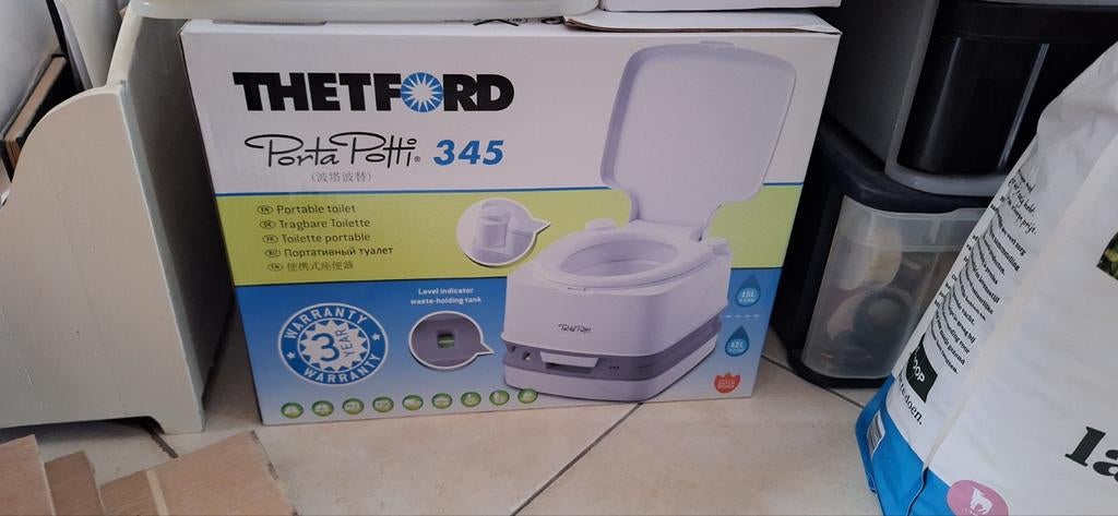 Thetford Porta Potti 345 draagbaar toilet, Ophalen of Verzenden