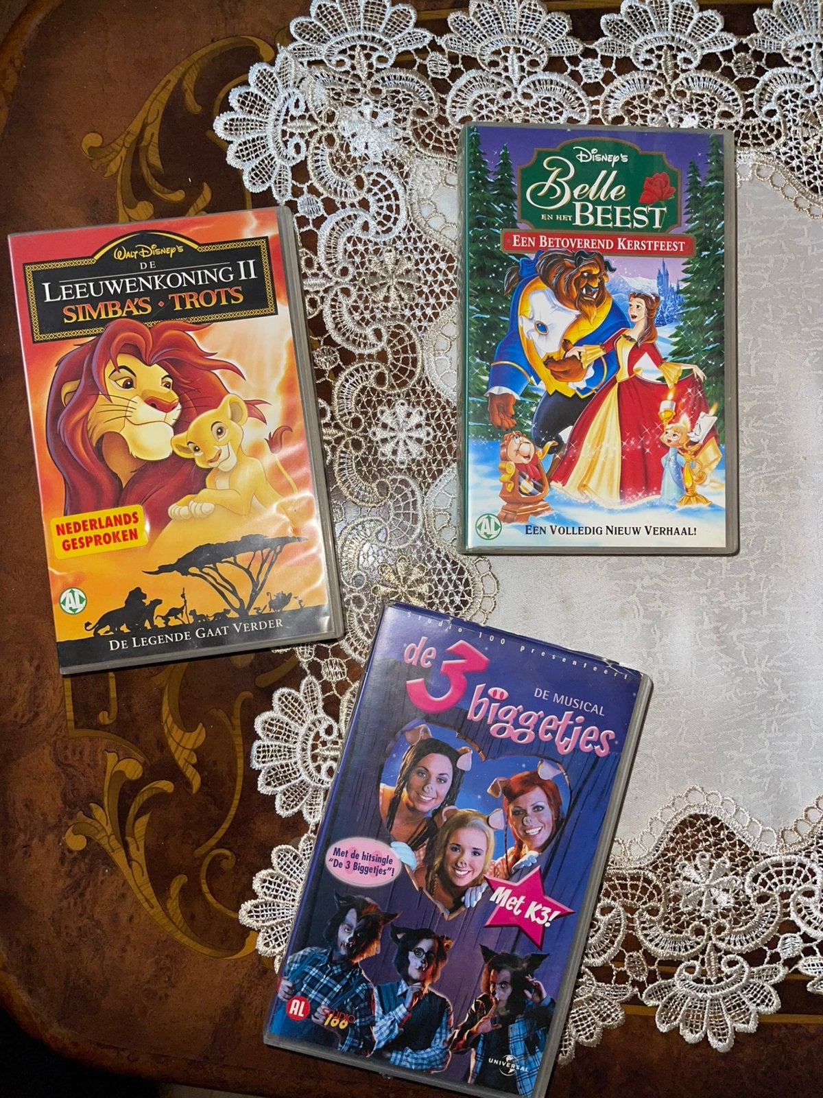 Dvd’s o.a. k3 en de 3 biggetjes, Alle leeftijden, Ophalen of Verzenden, Zo goed als nieuw, Kinderprogramma of -film