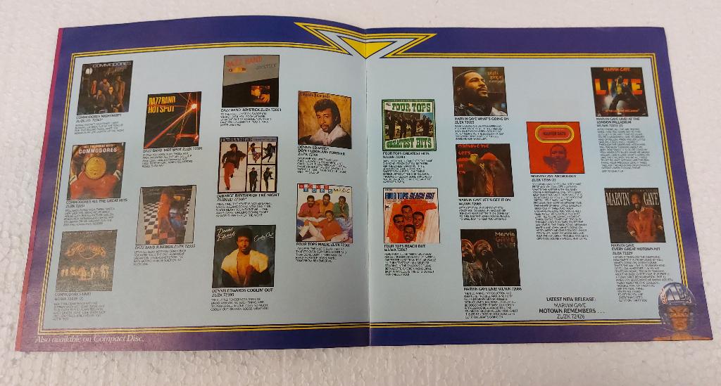 Michael Jackson MOTOWN PROMO CATALOGUS Diana Ross 1986, Gebruikt, Verzenden, NvT, Motown