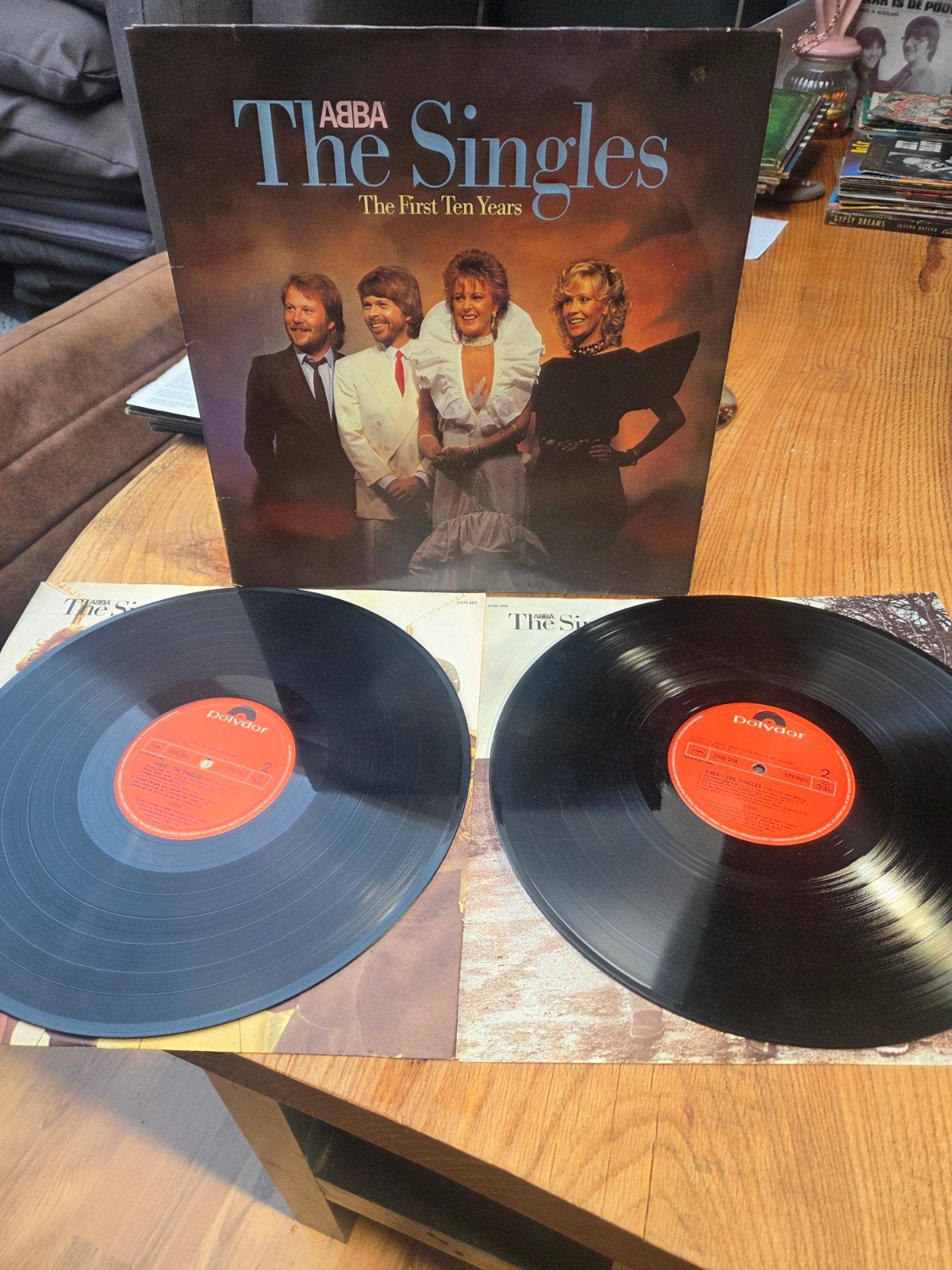 ABBA - The Singles: The First Ten Years Dubbel-LP, Cd's en Dvd's, Vinyl | Pop, Gebruikt, Pop, Complilatie, Ophalen of Verzenden