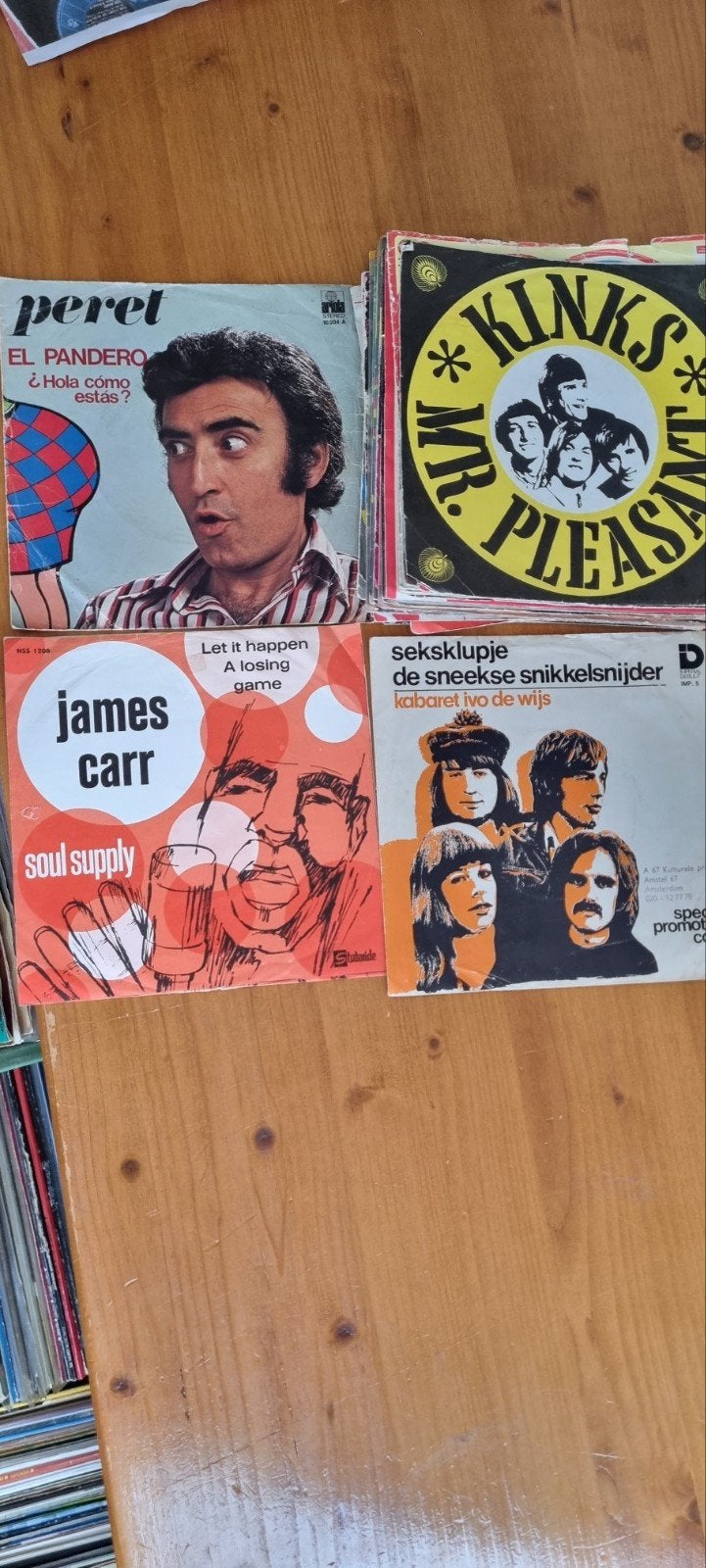 Partij single hoesjes, Cd's en Dvd's, Vinyl Singles, Ophalen of Verzenden, Gebruikt, Pop