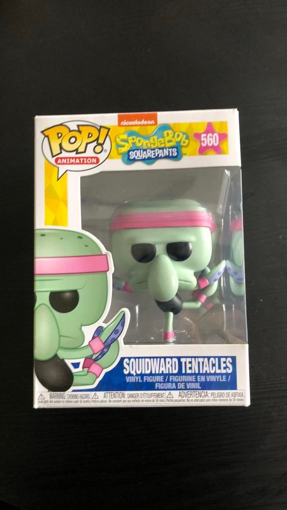 Sealed Squidward 560 Funko Pop, Ophalen, Zo goed als nieuw