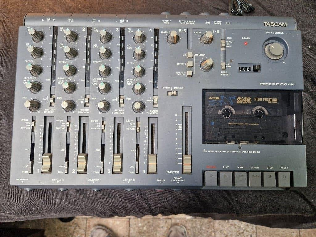 Tascam Portastudio 414, Ophalen of Verzenden, Gebruikt, Minder dan 5 kanalen