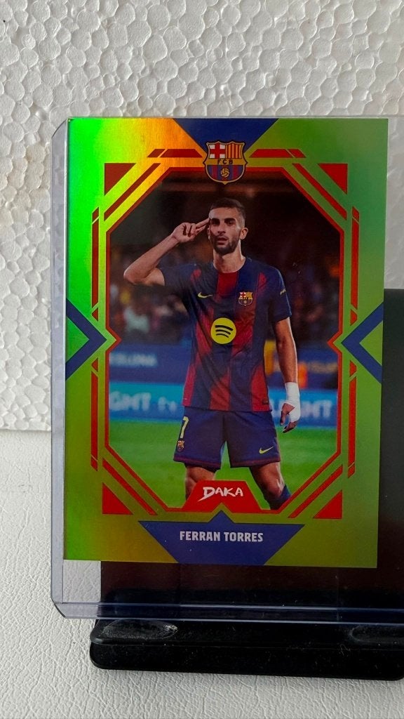 Daka Ferran Torres kaart  Genummerd 107/199, Ophalen of Verzenden, Zo goed als nieuw, Plaatje