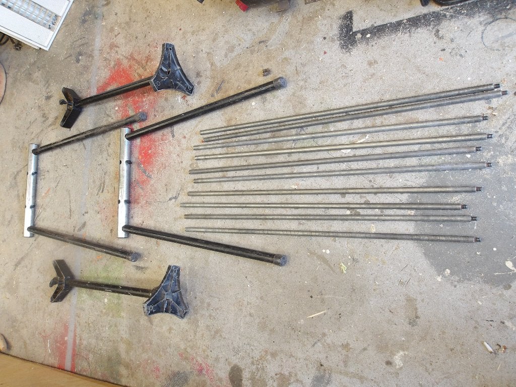 DeWALT Accessoires DE3494-XJ Geleidestangen 1000mm, Ophalen, Gebruikt, 70 mm of meer, Overige typen