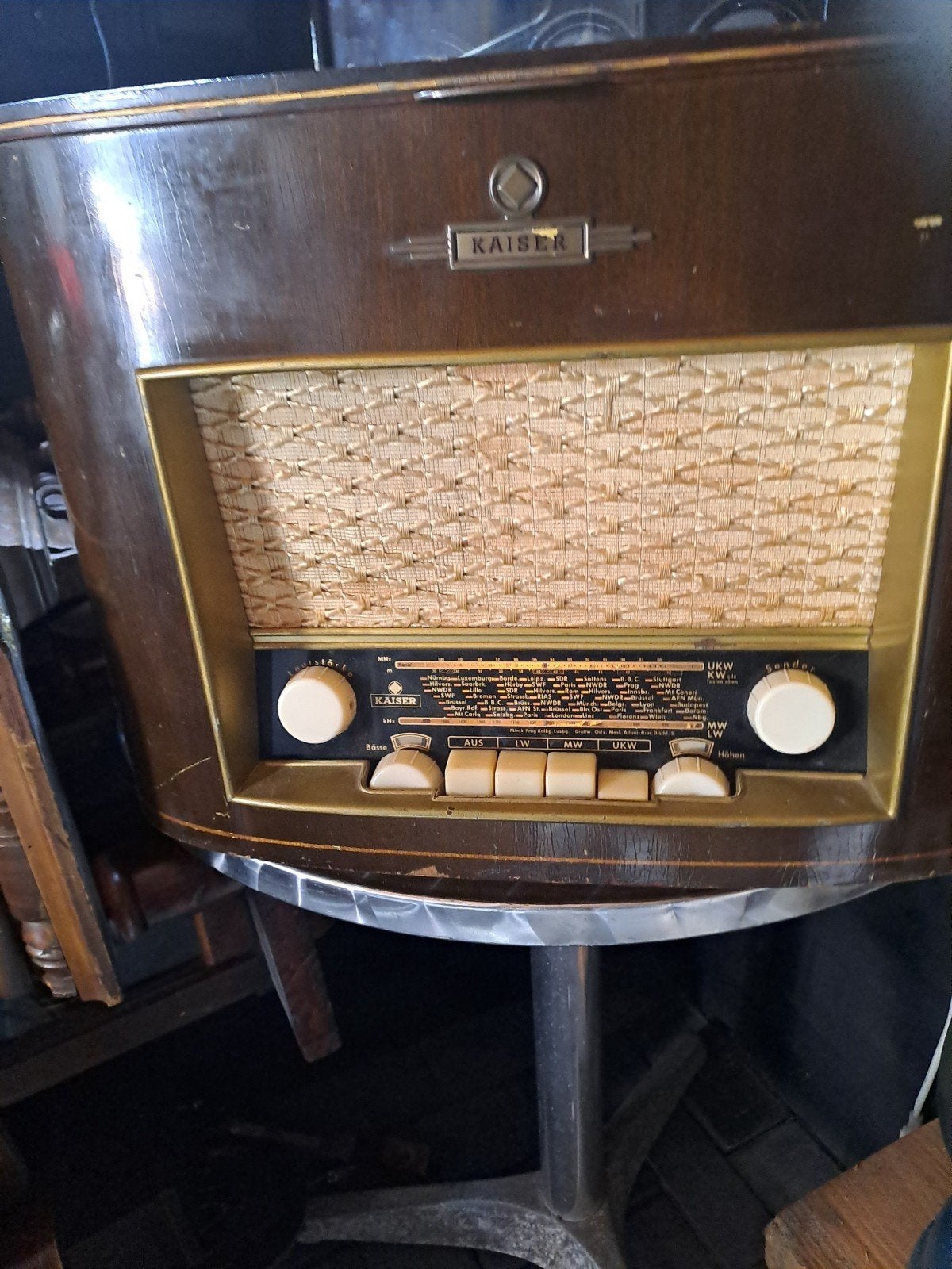 3x oude radio /pick up, Ophalen of Verzenden