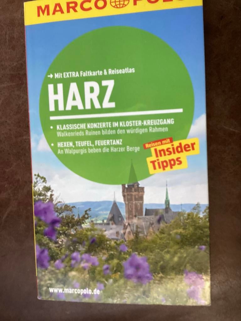 Marco Polo Reisgids Harz met Faltkarte & Reisetlas, Boeken, Verzenden, Europa, Zo goed als nieuw, Reisgids of -boek