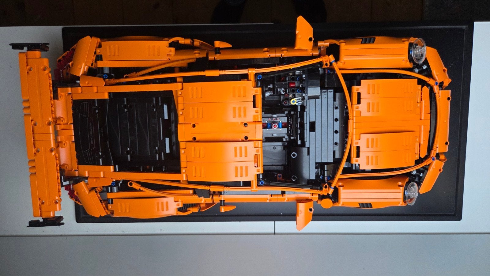Lego Technic Porsche 911 GT3 RS (42056) + Showcase, Ophalen, Zo goed als nieuw, Lego