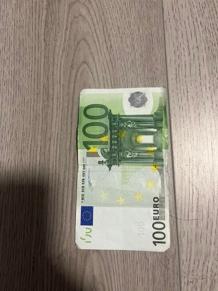 100 euro biljet - Los biljet oude versie, Ophalen of Verzenden, Euro's, Los biljet