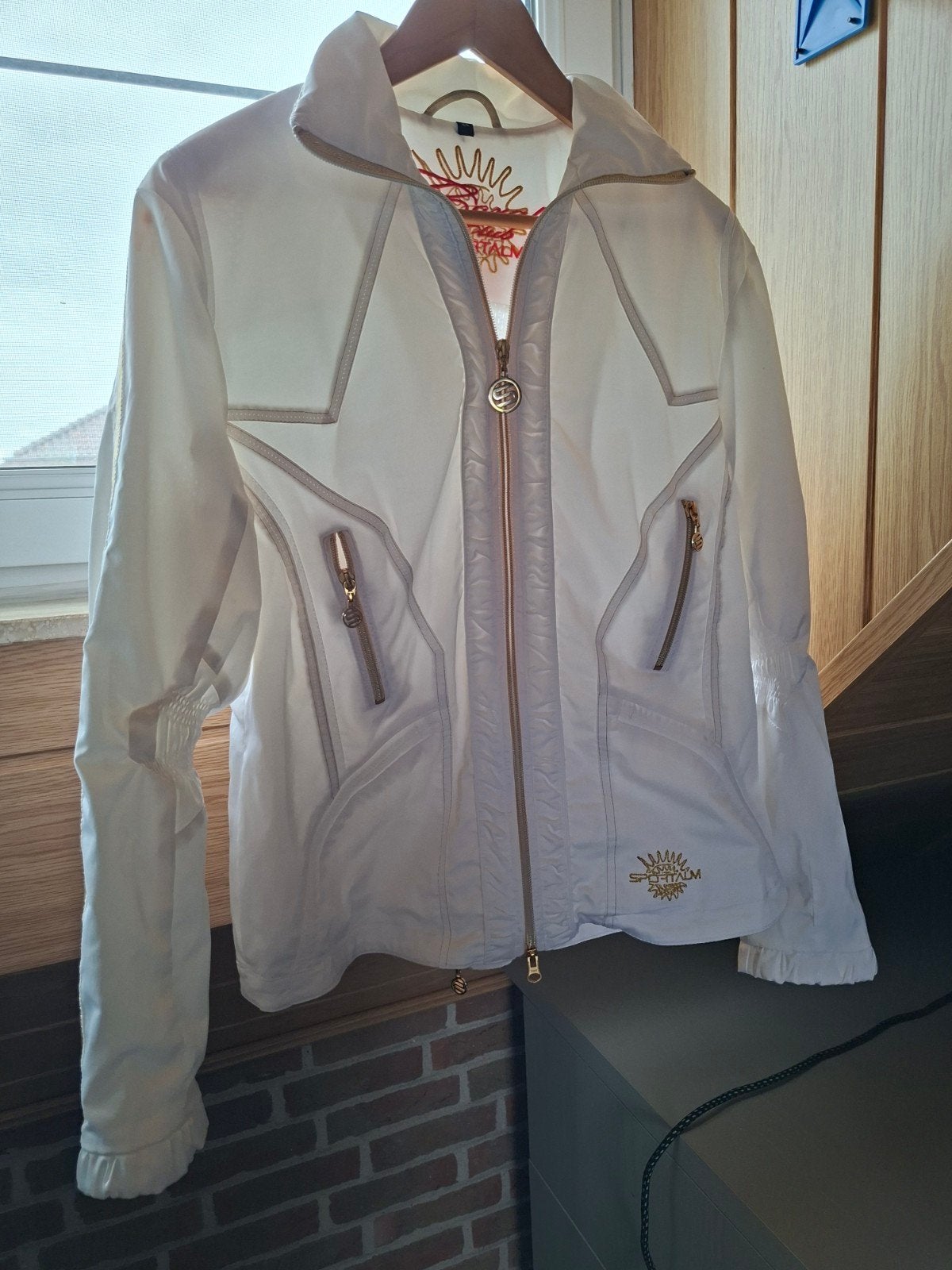 jas wit maat 44 merk sportalm, Ophalen, Wit, Maat 42/44 (L), Sportalm