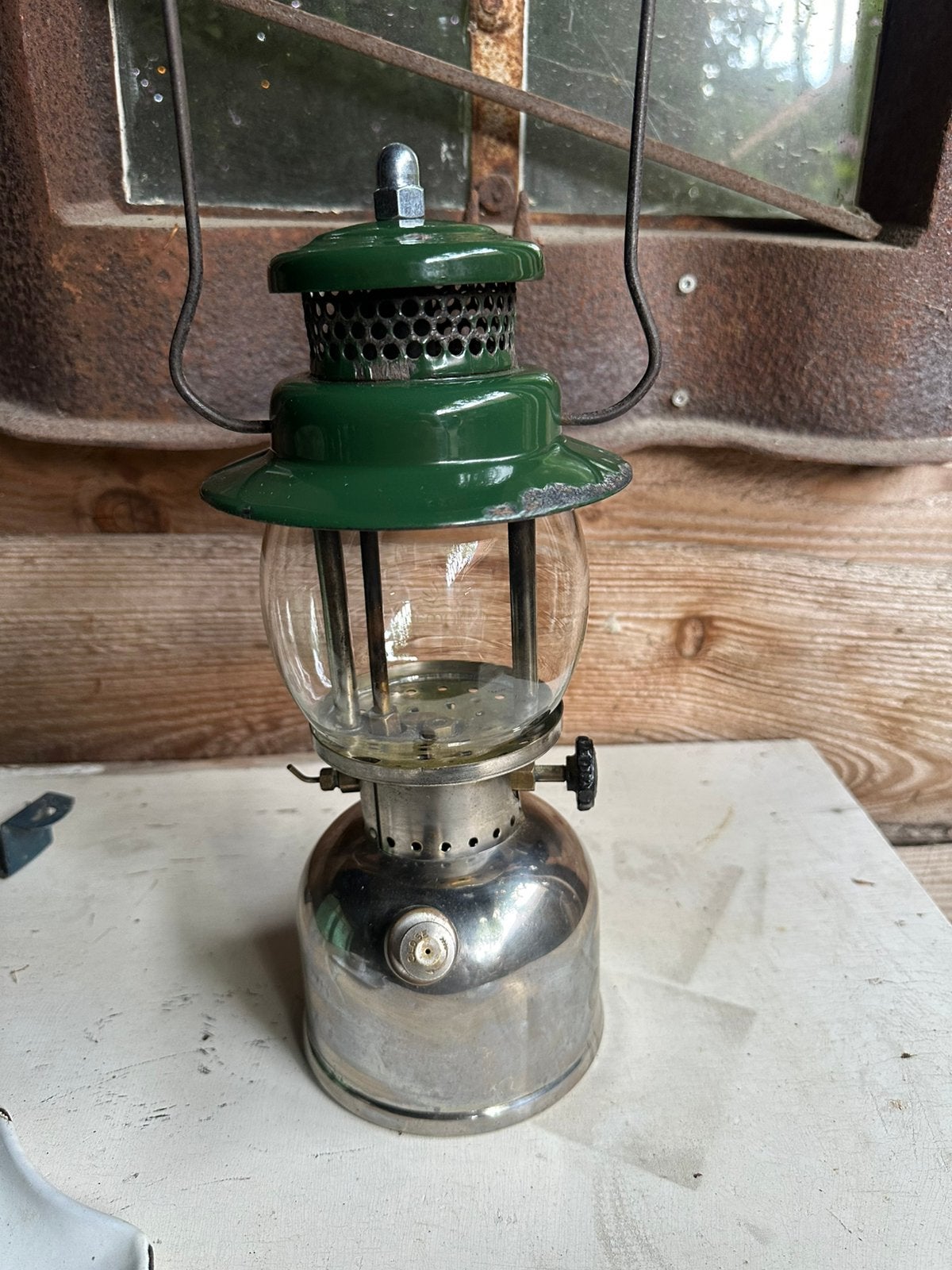 Coleman 242B benzinebrander 1951 druklamp, Ophalen of Verzenden
