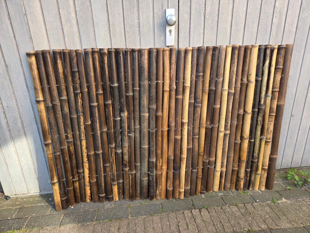 Bamboe tuinscherm 160x100 cm, Ophalen, Overige materialen, Minder dan 3 meter, 1 tot 2 meter