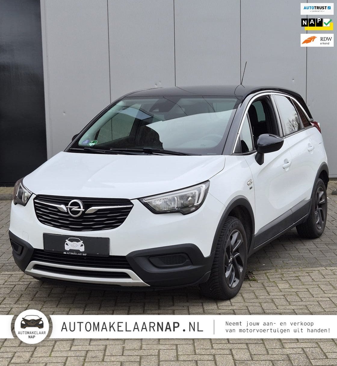 Opel Crossland X 1.2 Turbo 120 Jaar Edition / Distributiriem, Voorwielaandrijving, 840 kg, Gebruikt, Euro 6