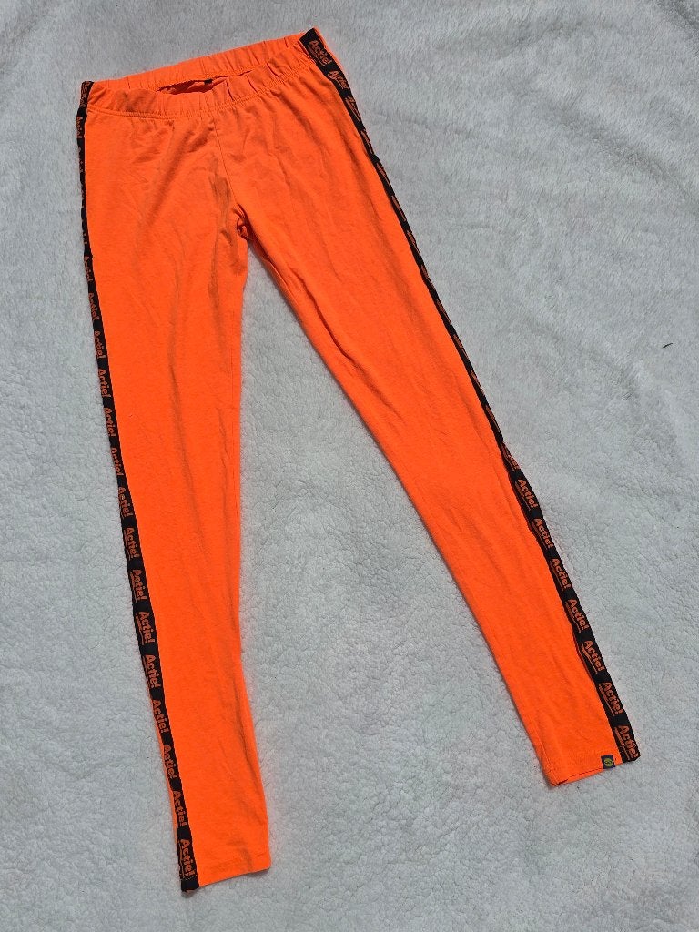 Lidl oranje legging Actie! - maat M, Kleding | Dames, Maat 38/40 (M), Overige typen, Oranje, Zo goed als nieuw
