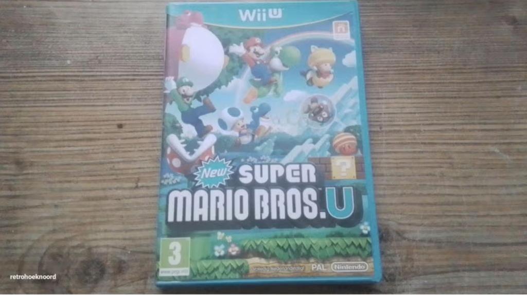 New Super Mario Bros. U - Wii U, Spelcomputers en Games, Games | Nintendo Wii U, Ophalen of Verzenden, Zo goed als nieuw, Platform
