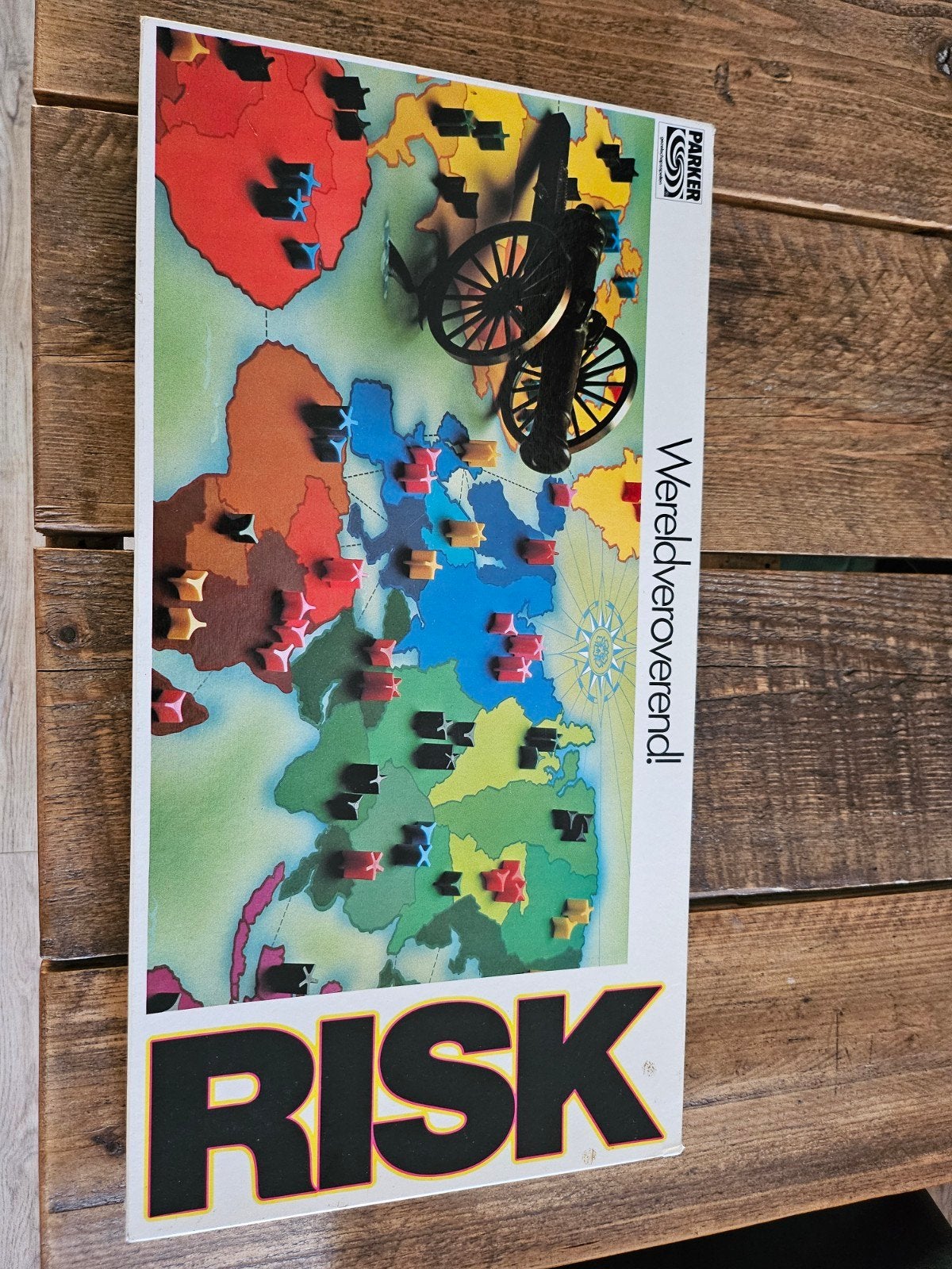 Risk Bordspel - Wereldveroverend! (Parker), Hobby en Vrije tijd, Gezelschapsspellen | Bordspellen, Vijf spelers of meer, Ophalen