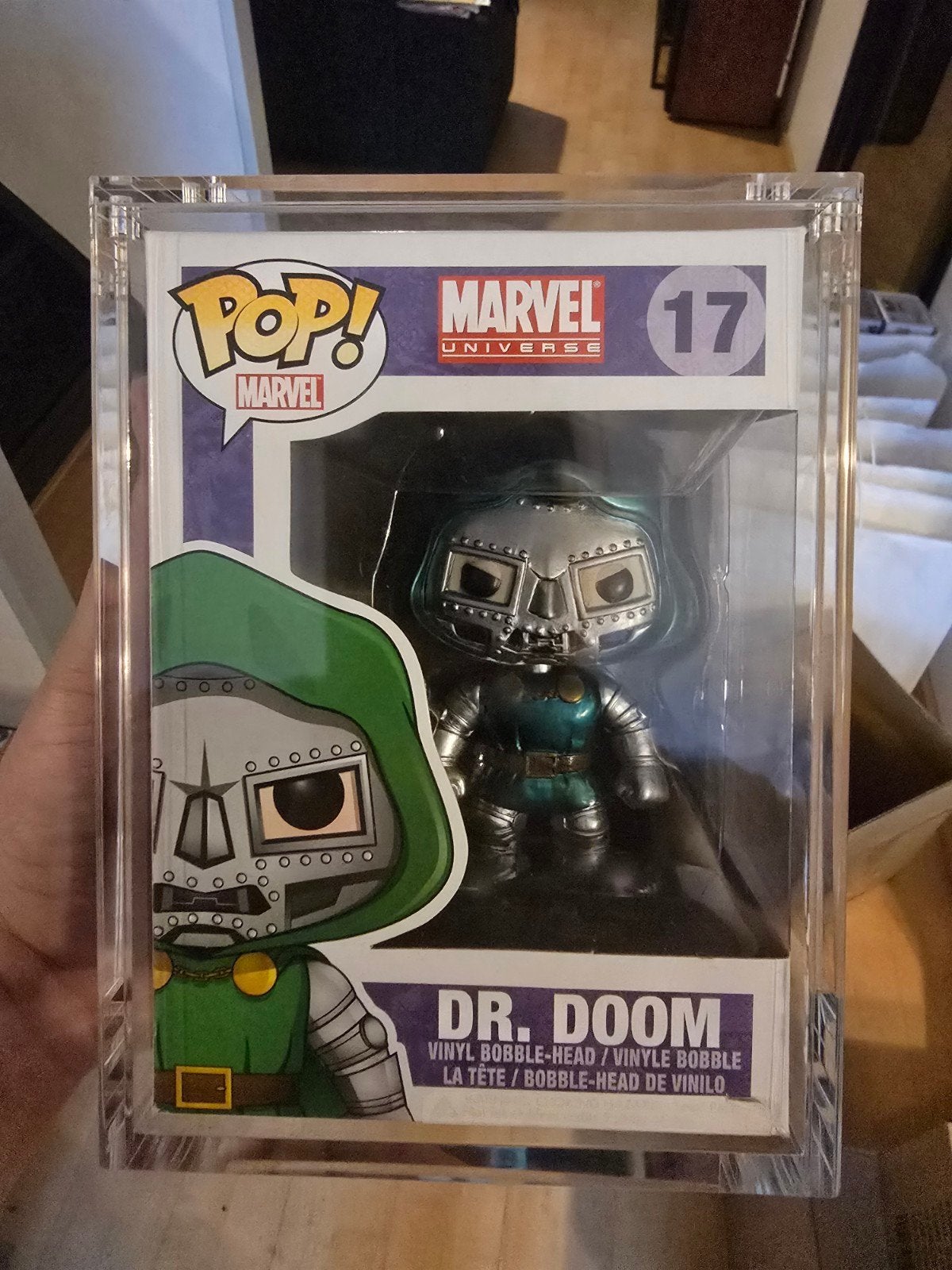 Extreem Zeldzame Metallic Dr. Doom Funko Pop! (Marvel Grail), Ophalen of Verzenden, Nieuw