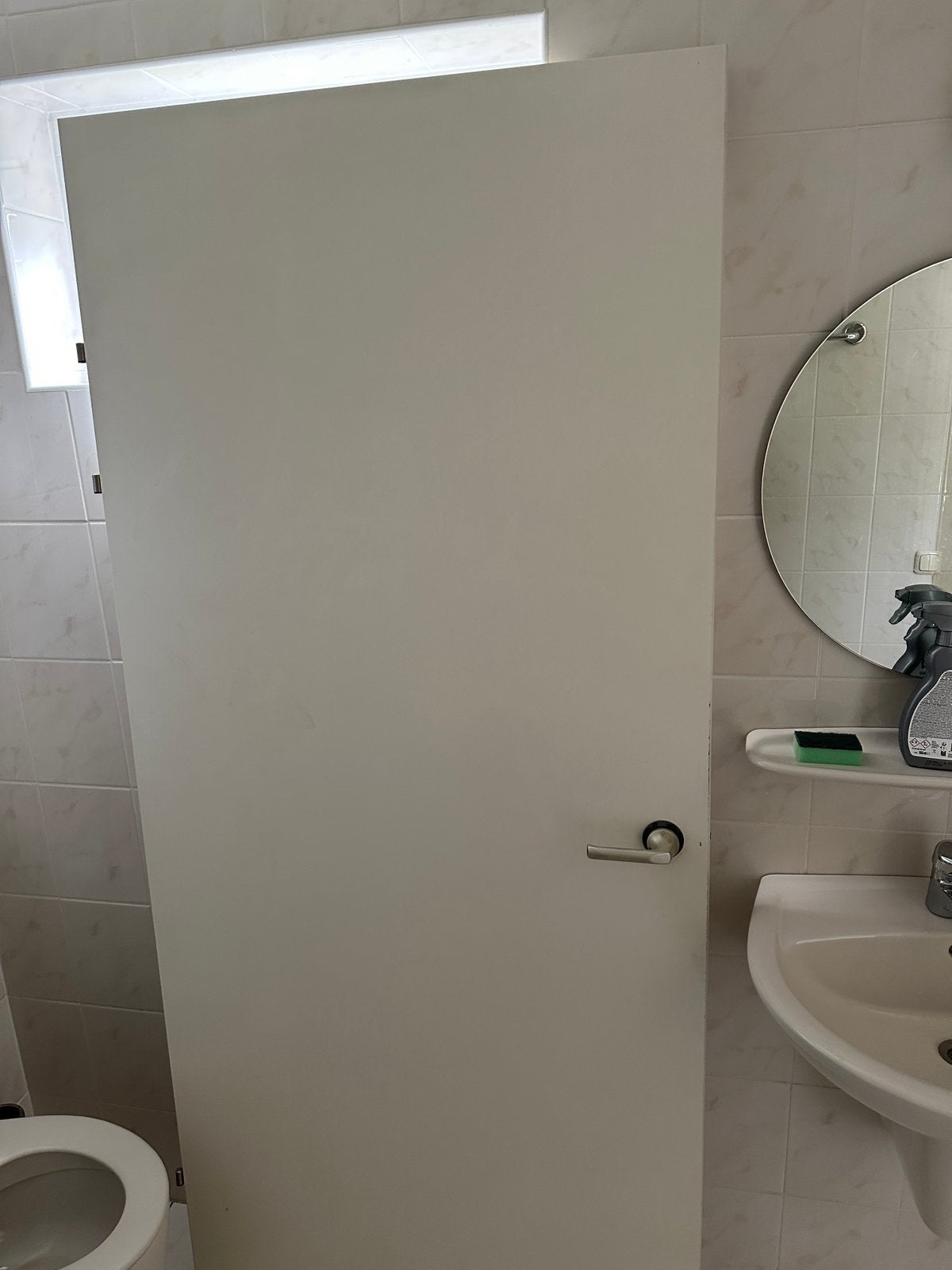 GRATIS - Brandvertragende opdekdeur, 211.5 x 93.5 (links), Ophalen, Gebruikt, 80 tot 100 cm, Binnendeur