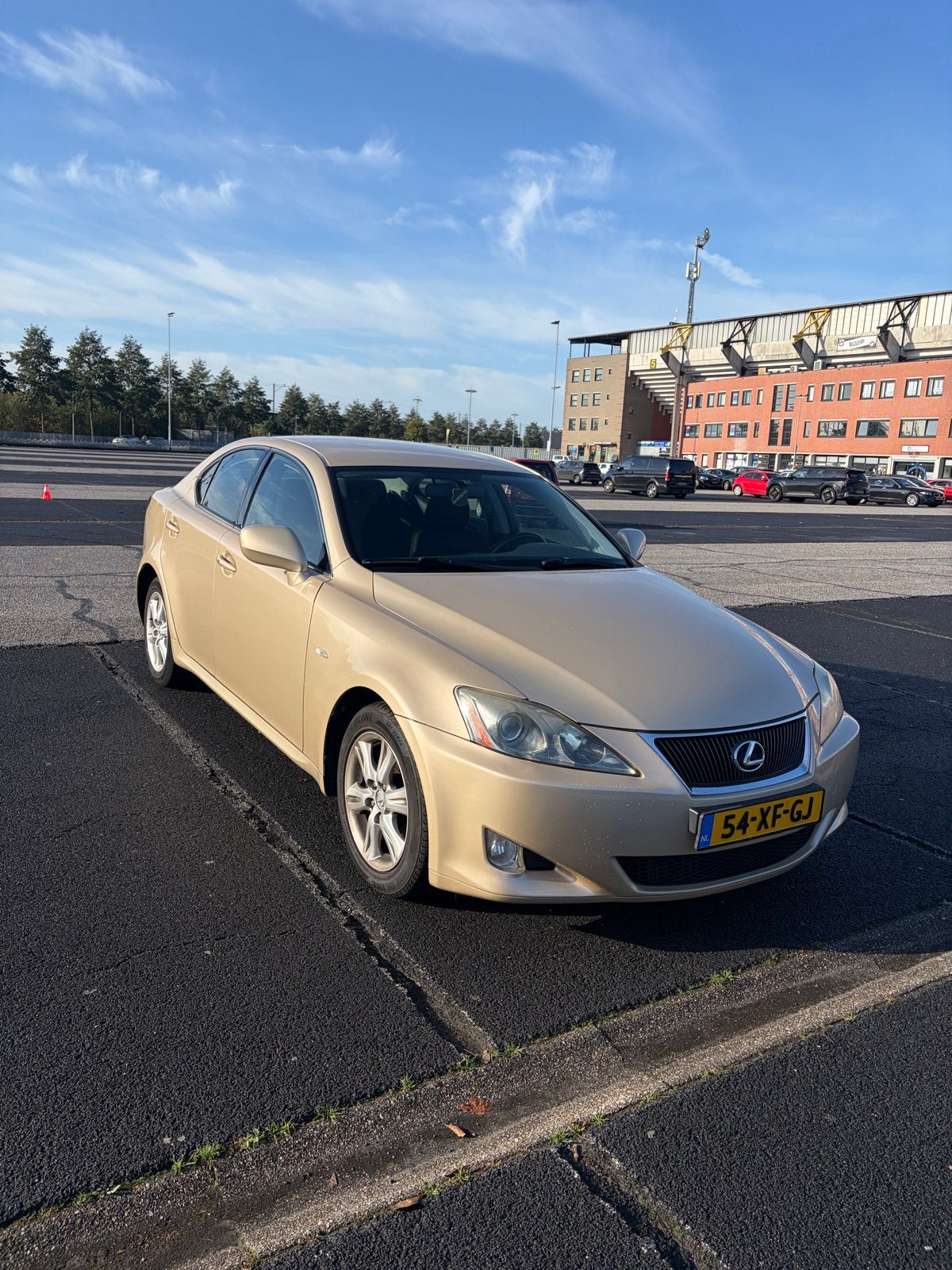 Lexus IS 250 Business V6 AUTOMAAT | Origineel Nederlands, Auto's, Dealer onderhouden, Zwart, 1535 kg, Beige