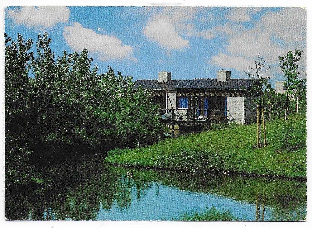 Eemhof Bugalowpark Flevoland Gelopen Ansichtkaart (B7817), Ophalen of Verzenden, 1980 tot heden, Gelopen