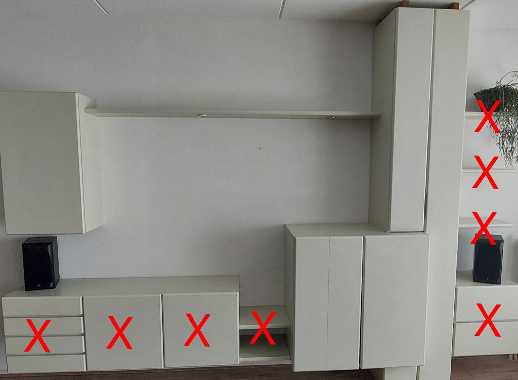 GRATIS: 4 Onderdelen BanzBord kast, Ophalen, 200 cm of meer, 300 cm of meer, 25 tot 50 cm